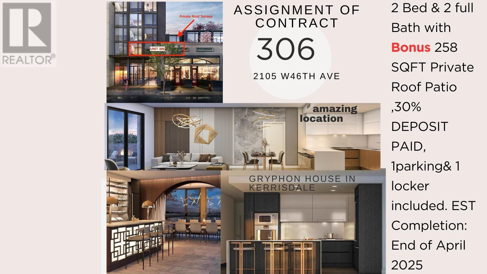 2105 W 46th Ave Avenue Unit 306, Vancouver, BC V0V 0V0