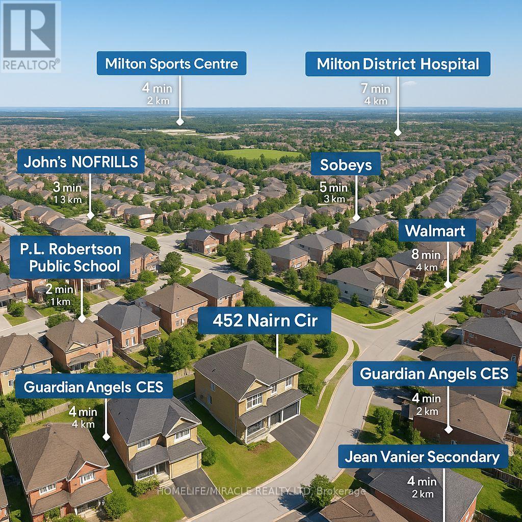 452 Nairn Cir, Milton, ON L9T 8A6
