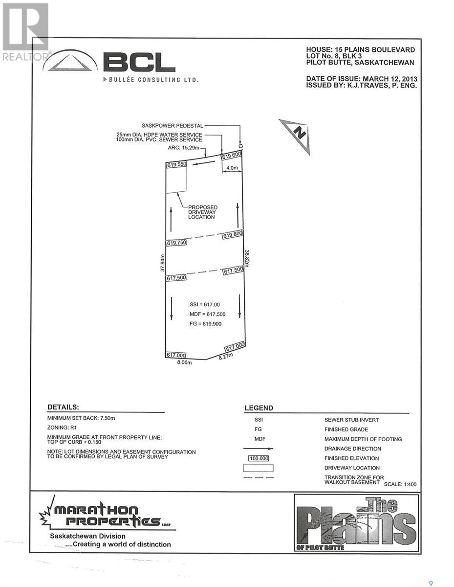 15 Plains Blvd, Pilot Butte, SK S0G 3Z0