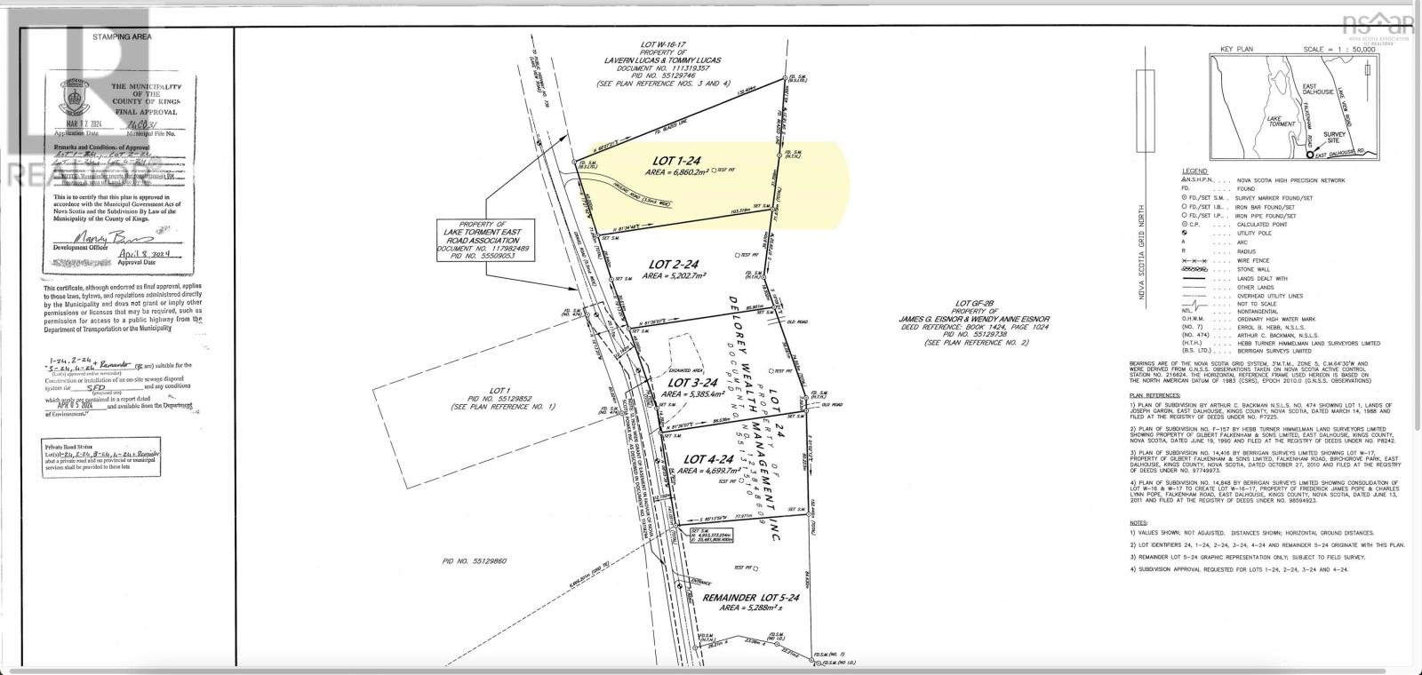 Lot 1-24 Falkenham Road, East Dalhousie, NS B0H 1H0