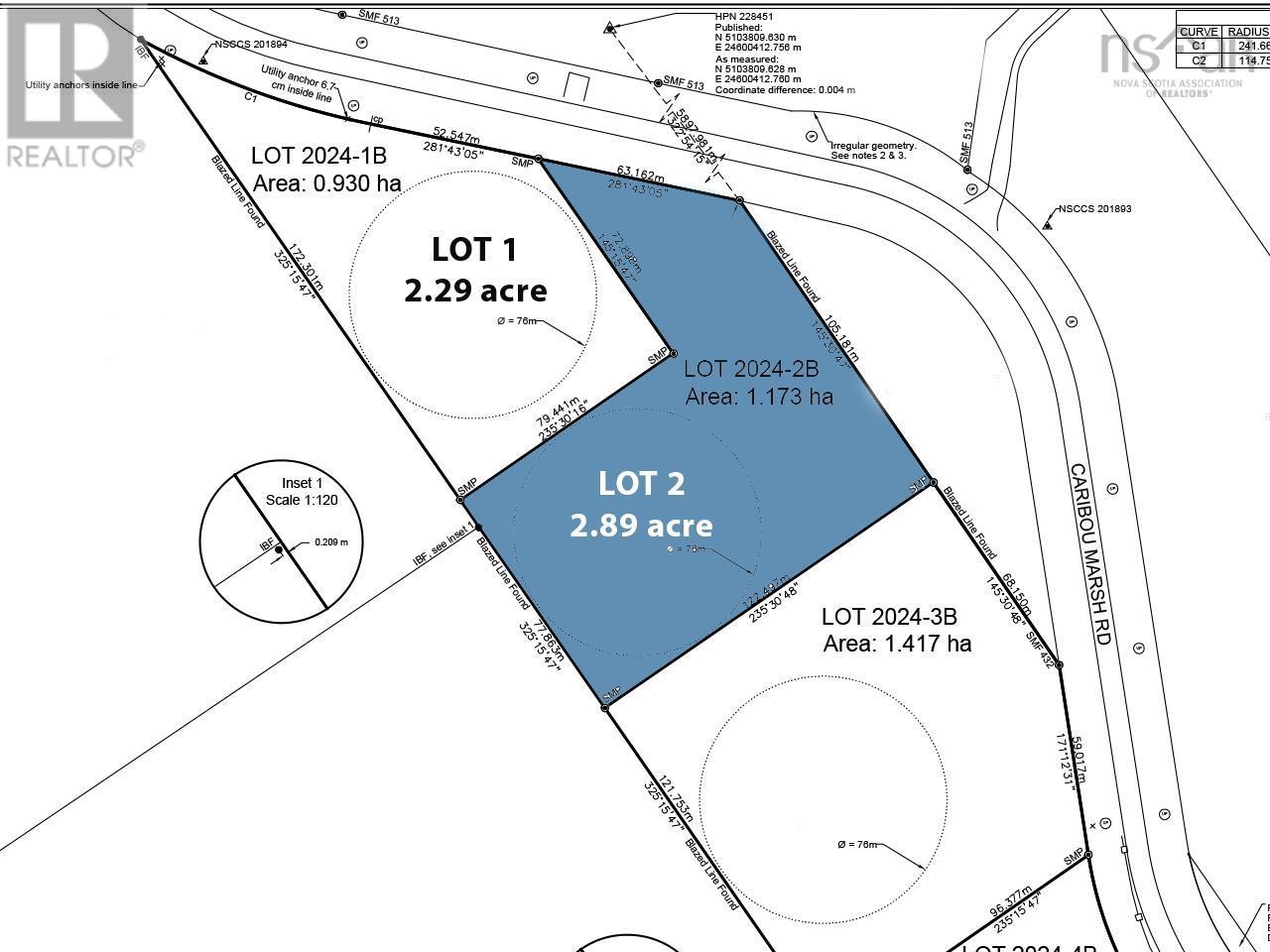 Lot 2024-2 Caribou Marsh Road, Mira, NS B1M 1B4 | MLS #202416826 | Houseful