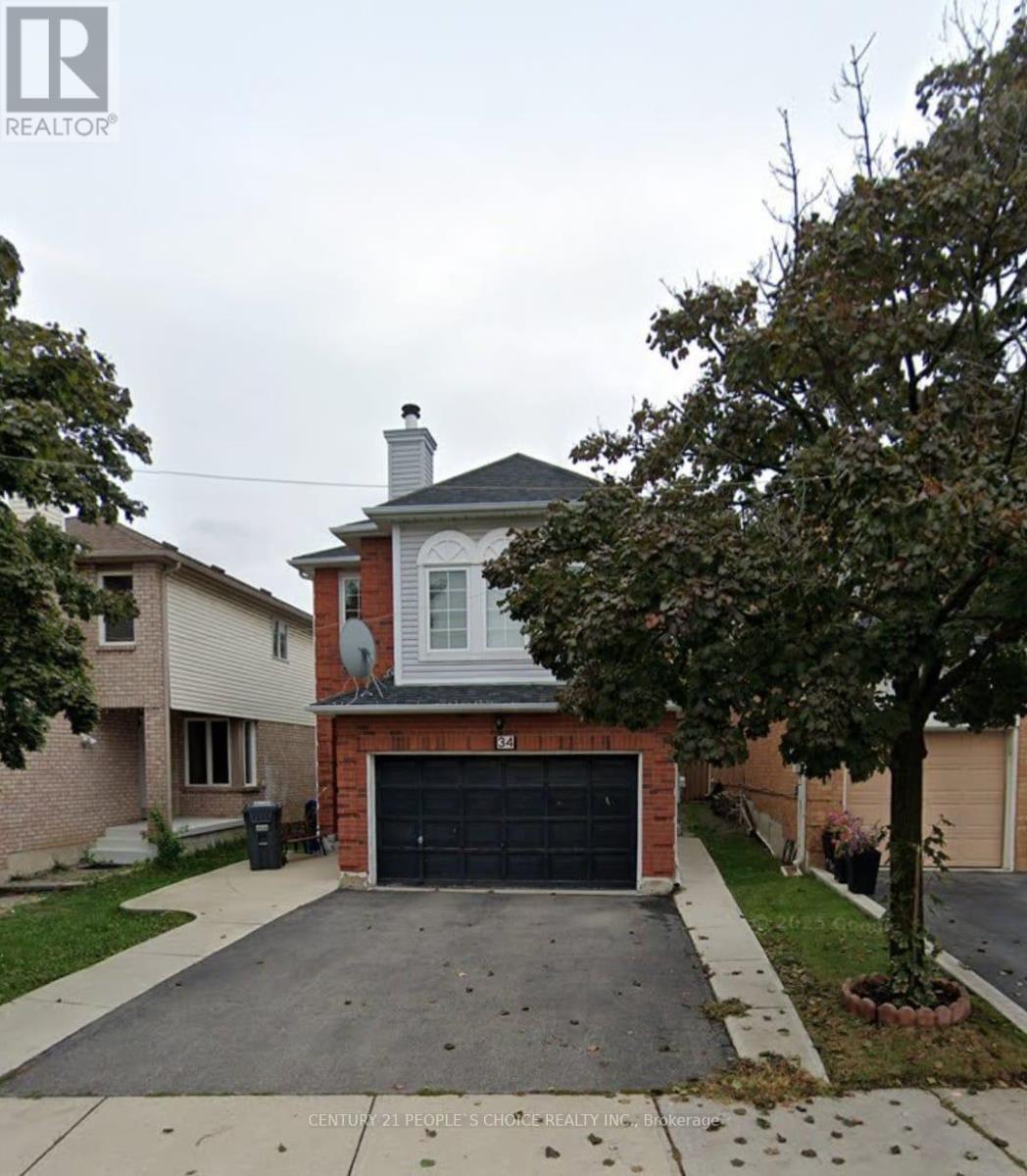 34 Beaconsfield Ave, Brampton, ON L6Y 4S3