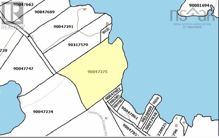 Lot Canoe Lake Estates Road, East Quinan, NS B0W 3M0