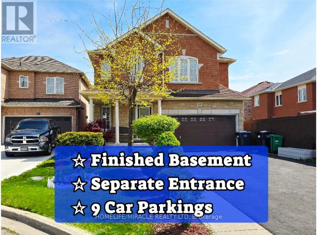 33 Atira Ave, Brampton, ON L7A 3V1
