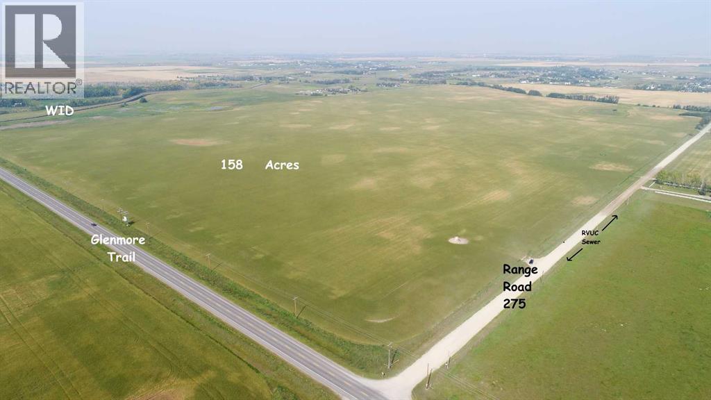 158 Acres Glenmore Trl SE, Rural Rocky View County, AB T0J 1X2