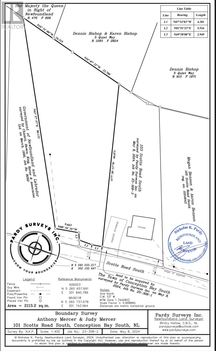 101 Scotts Rd S, Conception Bay South, NL A1X 6M1