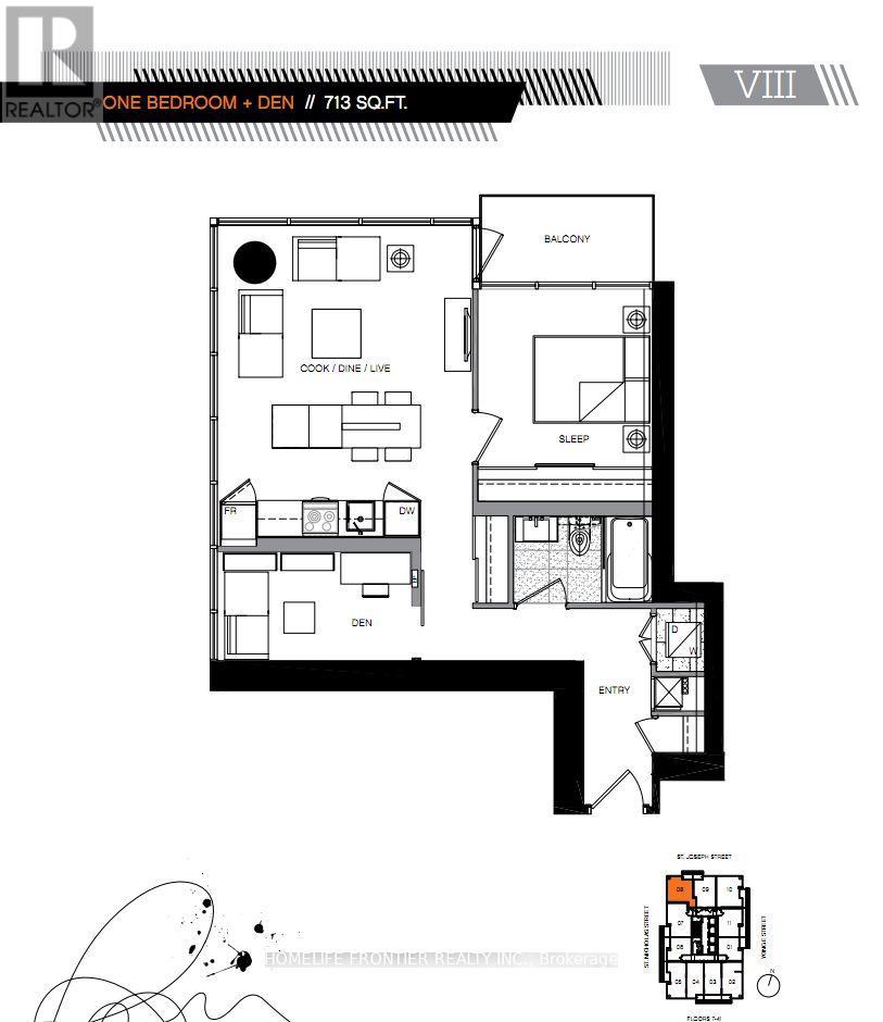 2708 5 St Joseph St, Toronto, ON M4Y 0B6