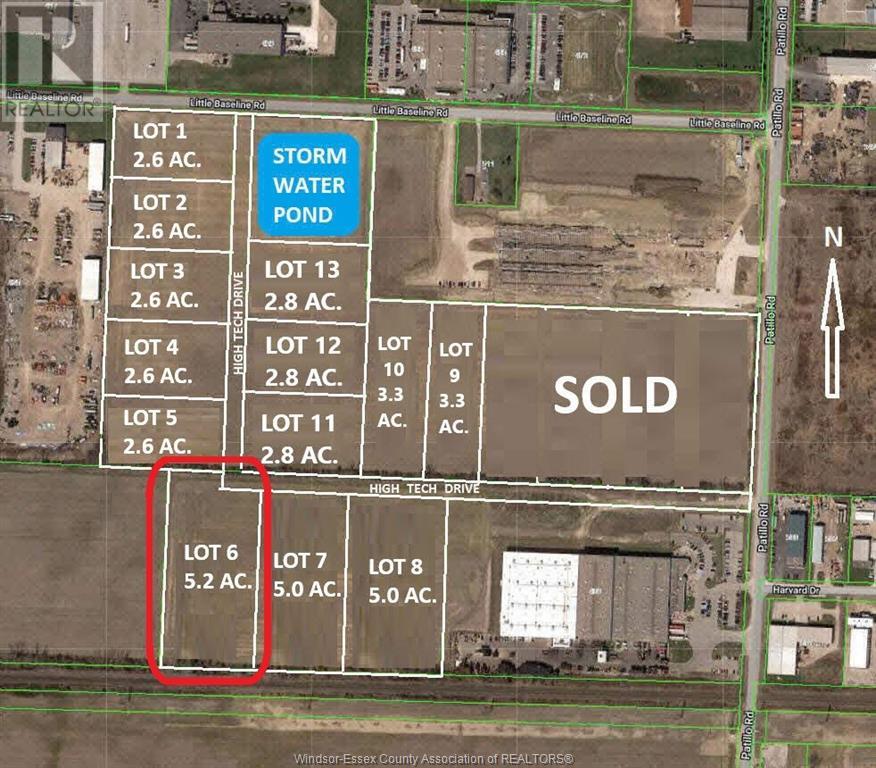 Lot 6 High Tech Drive, Lakeshore, ON N8N 2L9