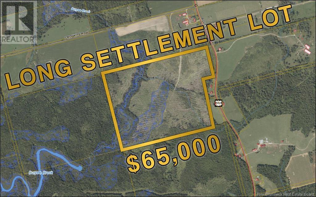 Lot H 550 Route, Long Settlement, NB E7K 1R9