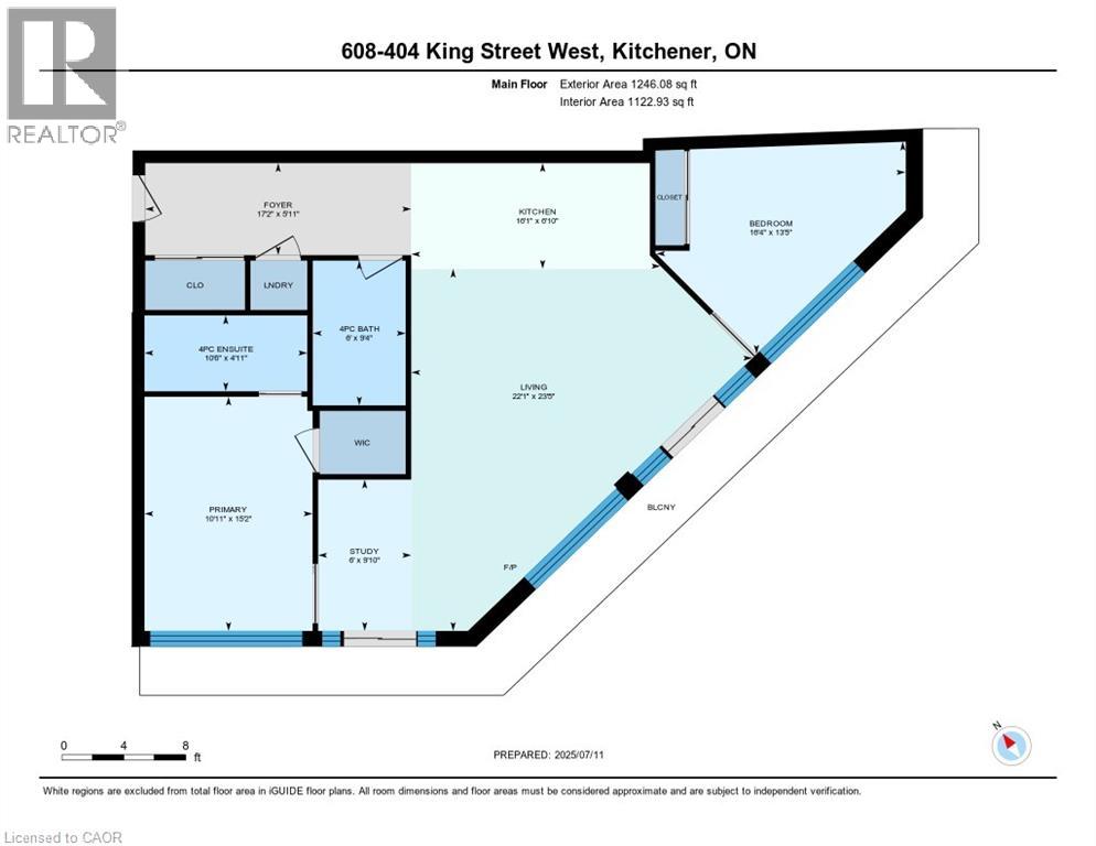 404 King Street W Unit 608, Kitchener, ON N2G 4Z9