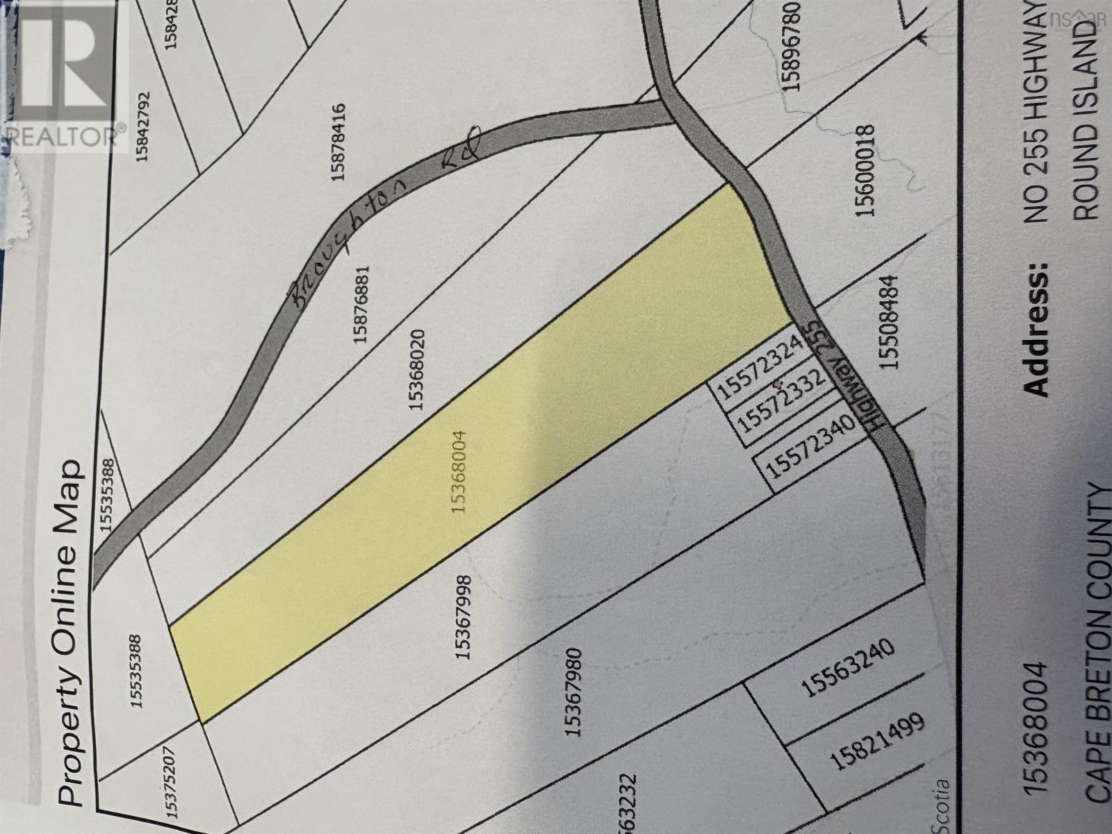 0 Highway255 Hwy, Port Morien, NS B1B 1N5