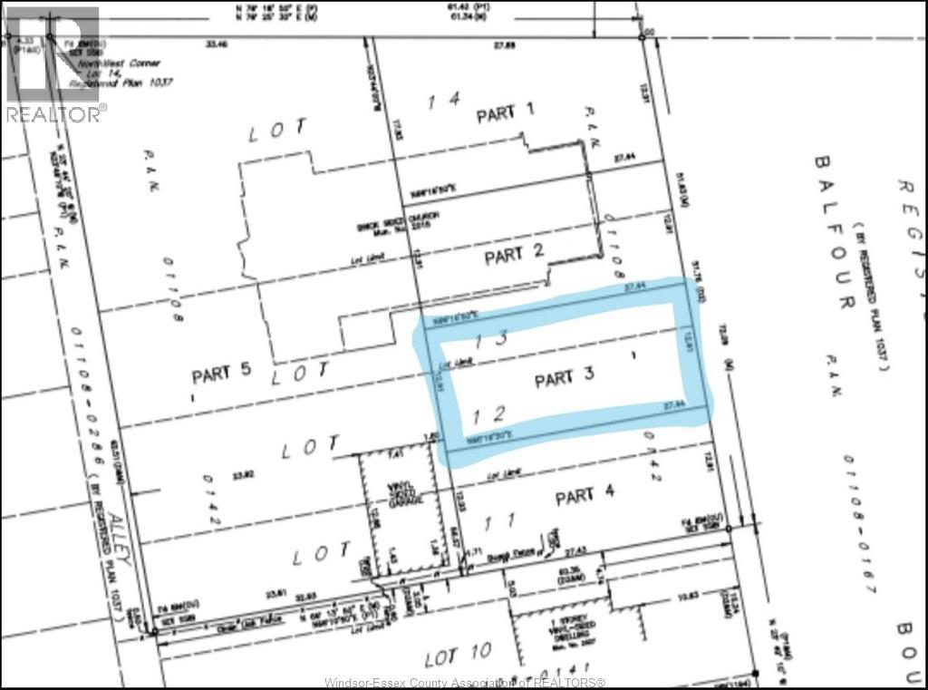 V/l Balfour Unit Pt 3, Windsor, ON N8T 2S6
