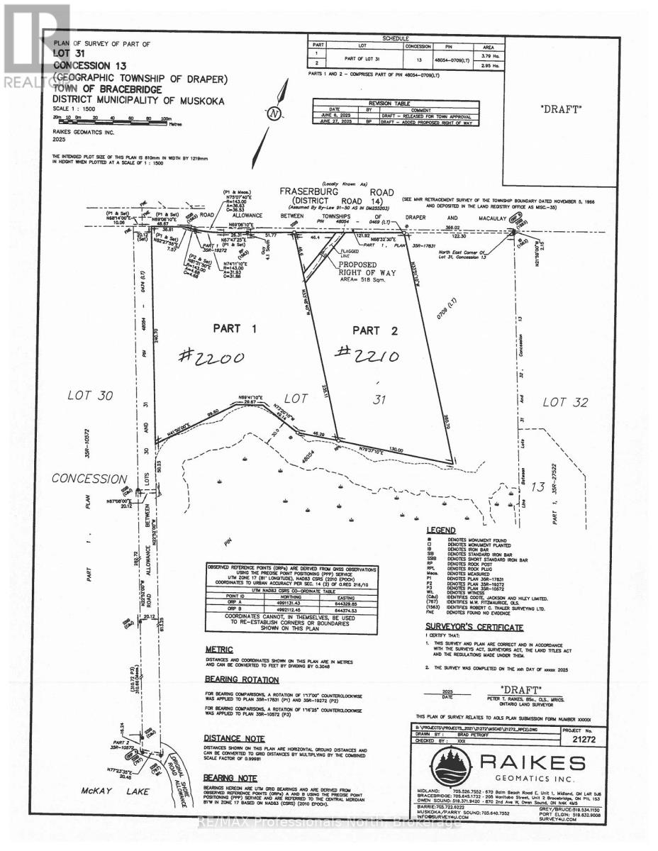 2210 Fraserburg Rd, Bracebridge, ON P1L 1X3
