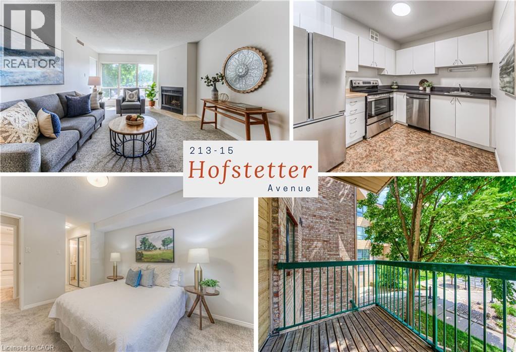 15 Hofstetter Avenue Unit 213, Kitchener, ON N2A 3Z7