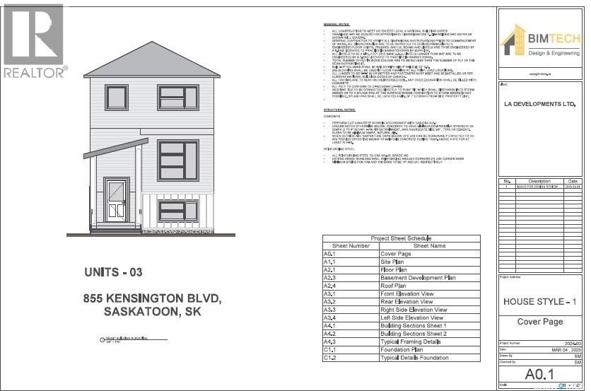 855 Kensington Boulevard #3, Saskatoon, SK S7L 6H1