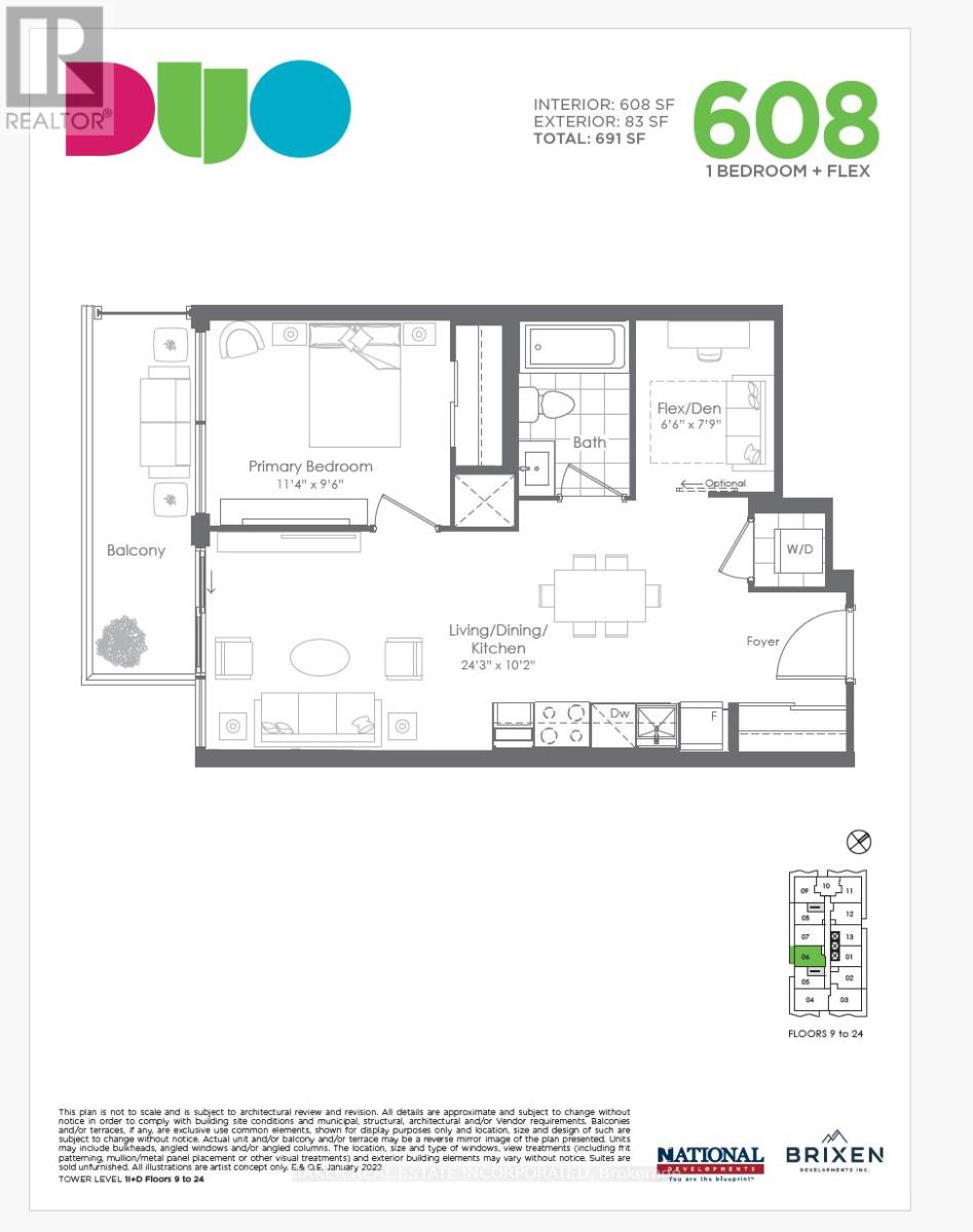 2306 260 Malta Ave, Brampton Fletcher's Creek South, ON L6Y 6L7