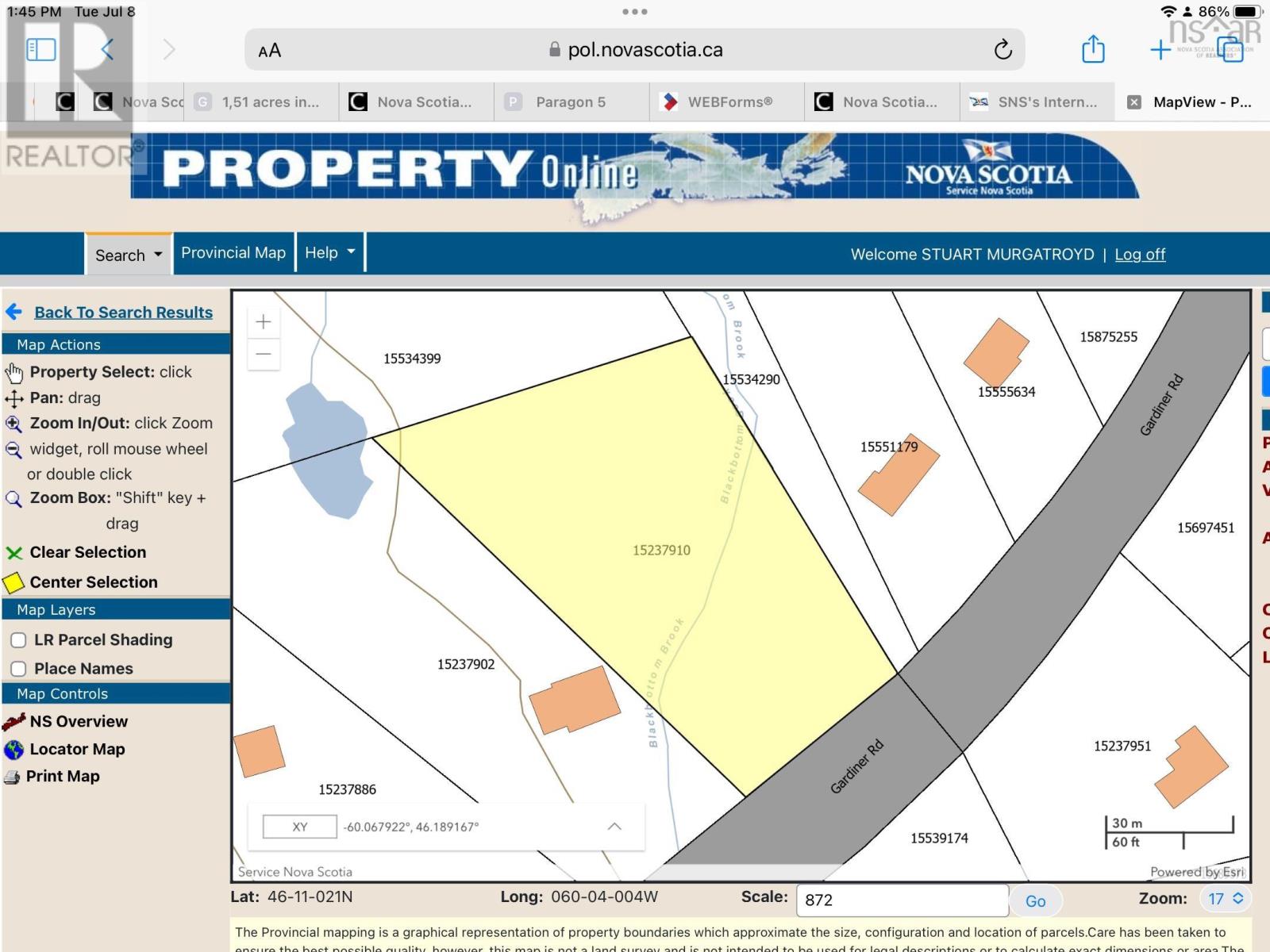 401 Gardiner Rd, Gardiner Mines, NS B1S 1G3
