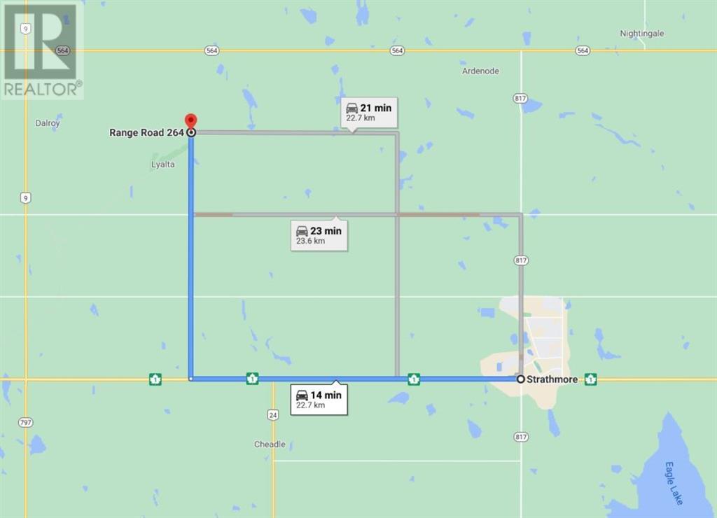 W4r26t25s16qnw Range Road 264 Range, Rural Wheatland County, AB T0L 0Y0