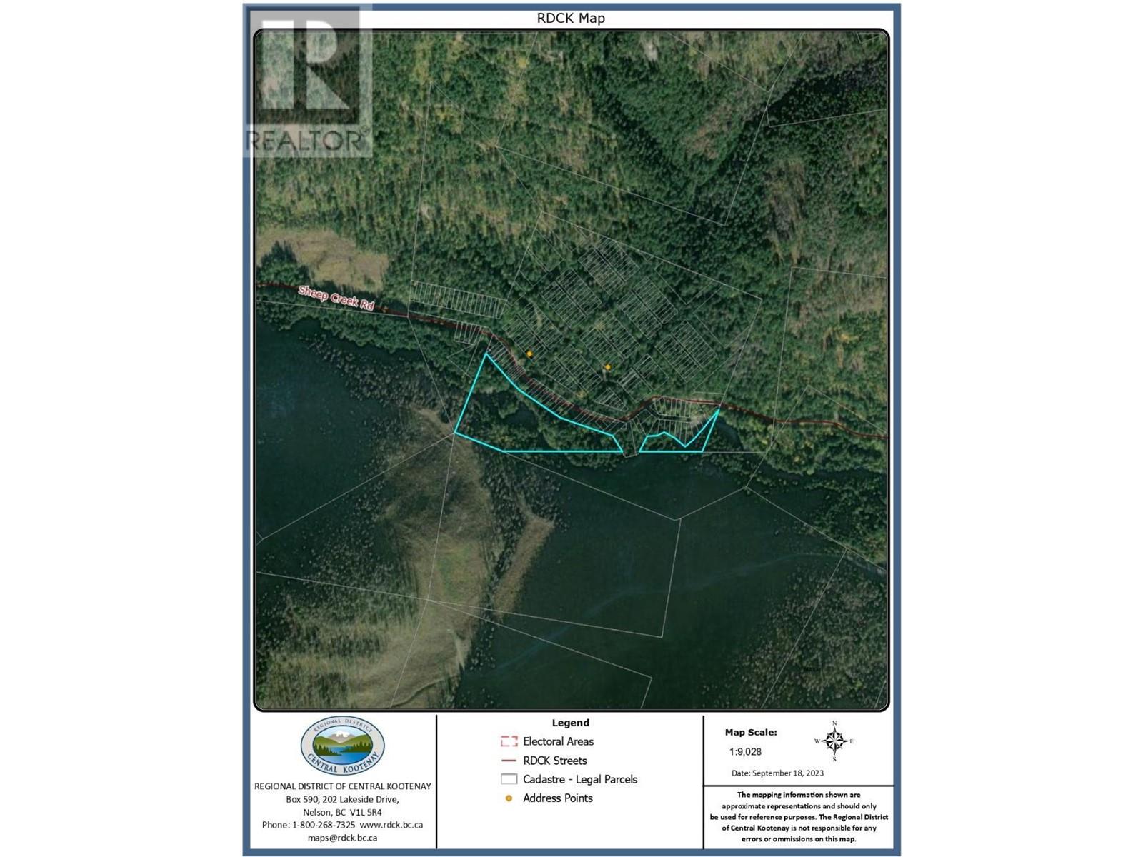 Dl 10004 Sheep Creek Road, Salmo, BC V0G 1Z0