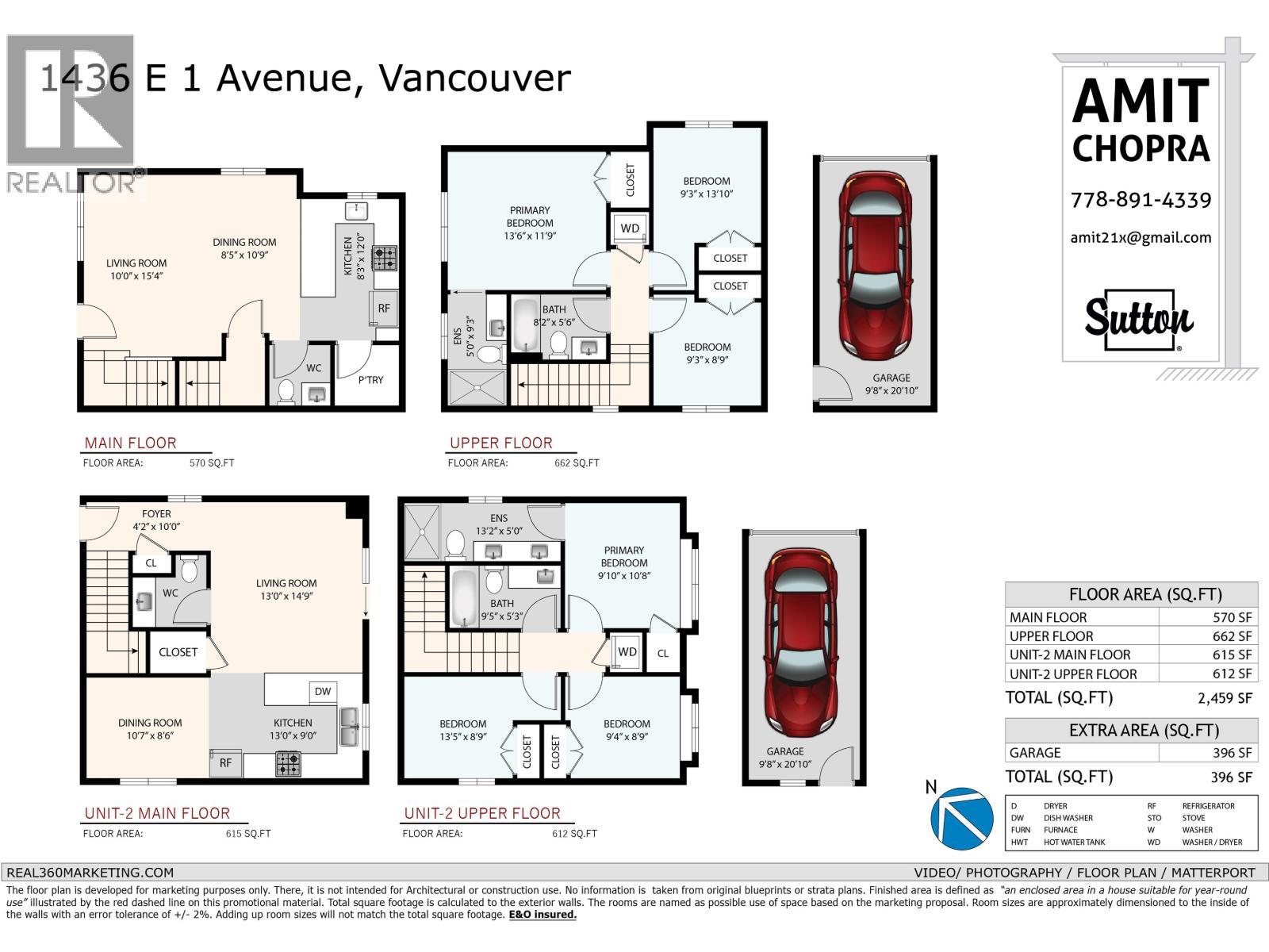 1436 E 1st Avenue Unit 1, Vancouver, BC V5N 1A3
