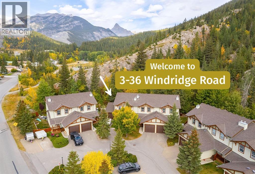 36 Windridge Road Unit 3, Exshaw, AB T0L 2C0