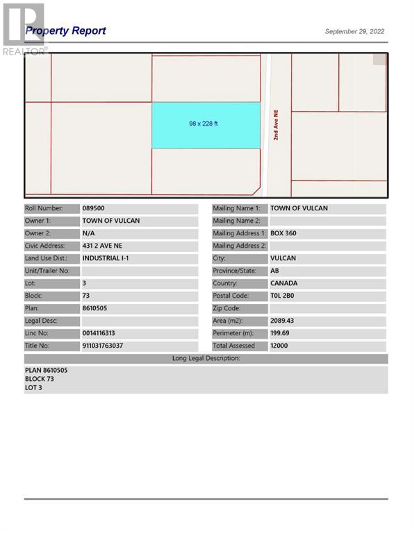 2 Avenue Ne Unit 431 NE #431, Vulcan, AB T0L 2B0
