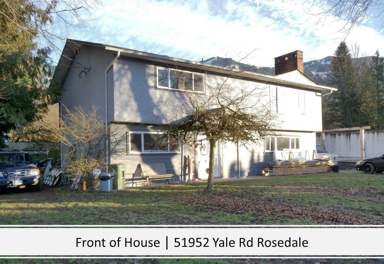 51952 Yale Roadrosedale, Chilliwack, BC V0X 1X1