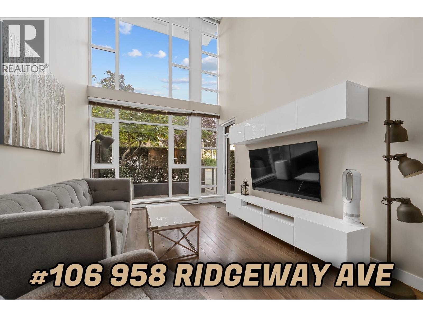 958 Ridgeway Avenue Unit 106, Coquitlam, BC V3K 0C5