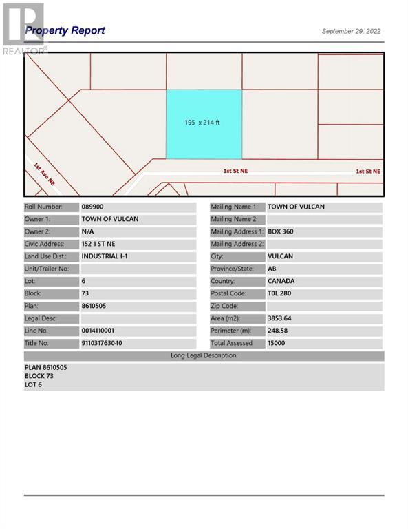 1 Street Ne Unit 152 NE #152, Vulcan, AB T0L 2B0