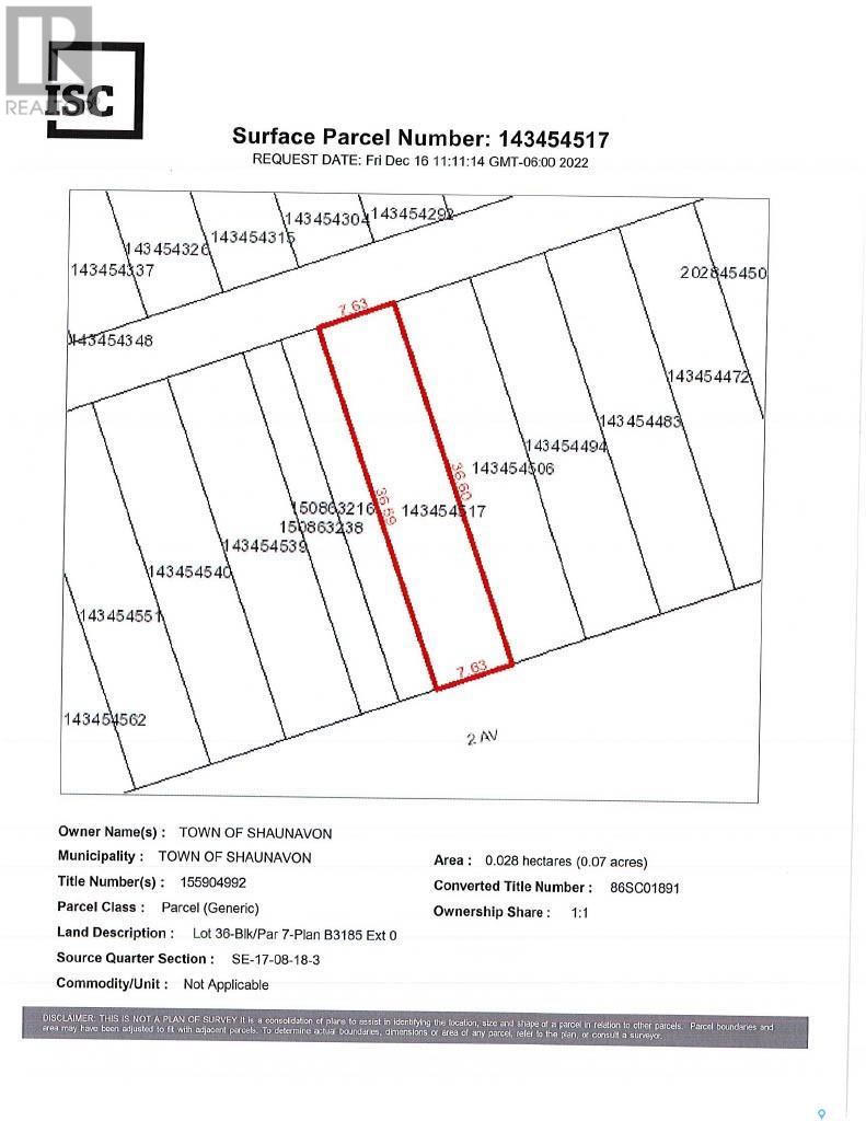 289 2 Avenue East, Shaunavon, SK S0N 2M0