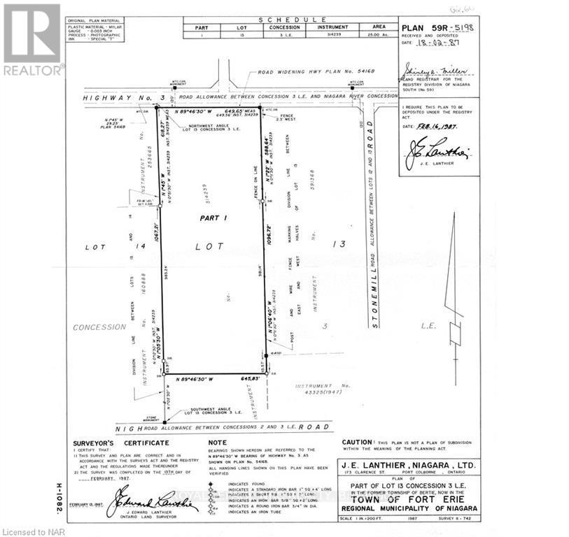 0-12047 Garrison Rd, Fort Erie Ridgeway, ON L0S 1N0