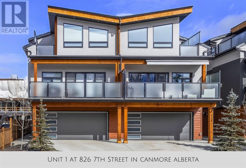 826 7th Street Unit 1, Canmore, AB T1W 2C8
