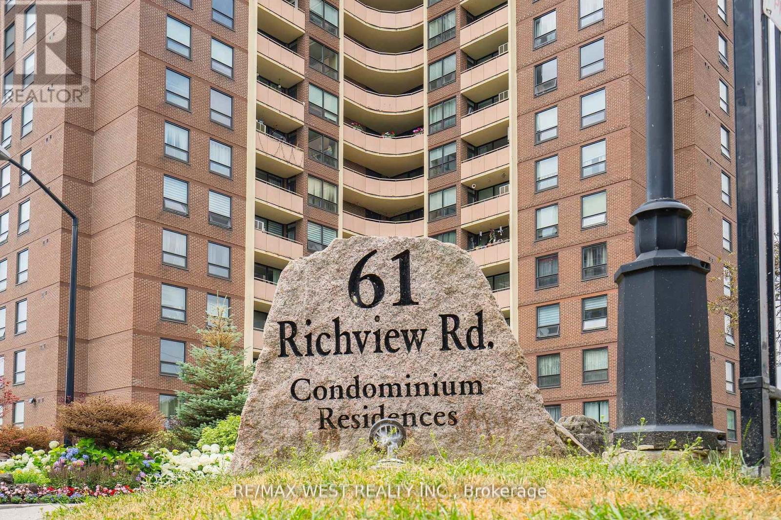 1603 61 Richview Rd, Toronto, ON M9A 4M8