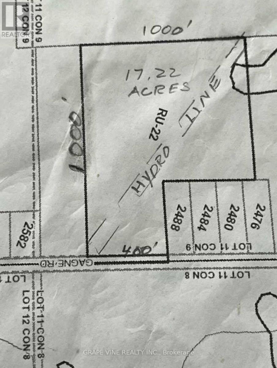 00 Part Of Lot 11 Gagne Rd, Clarence-rockland, ON K0A 2A0