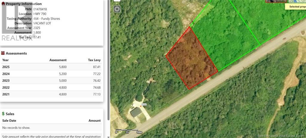 Vacant Route 790, Musquash, NB E5J 2R2